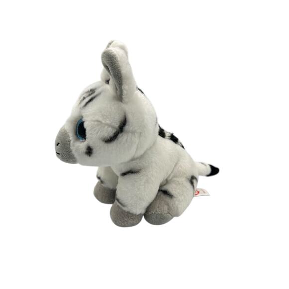 Ty Retired Beanie Boo Stripes the Zebra 6" Tall Mini Sized Plush Stuffed Animal - Picture 2 of 7